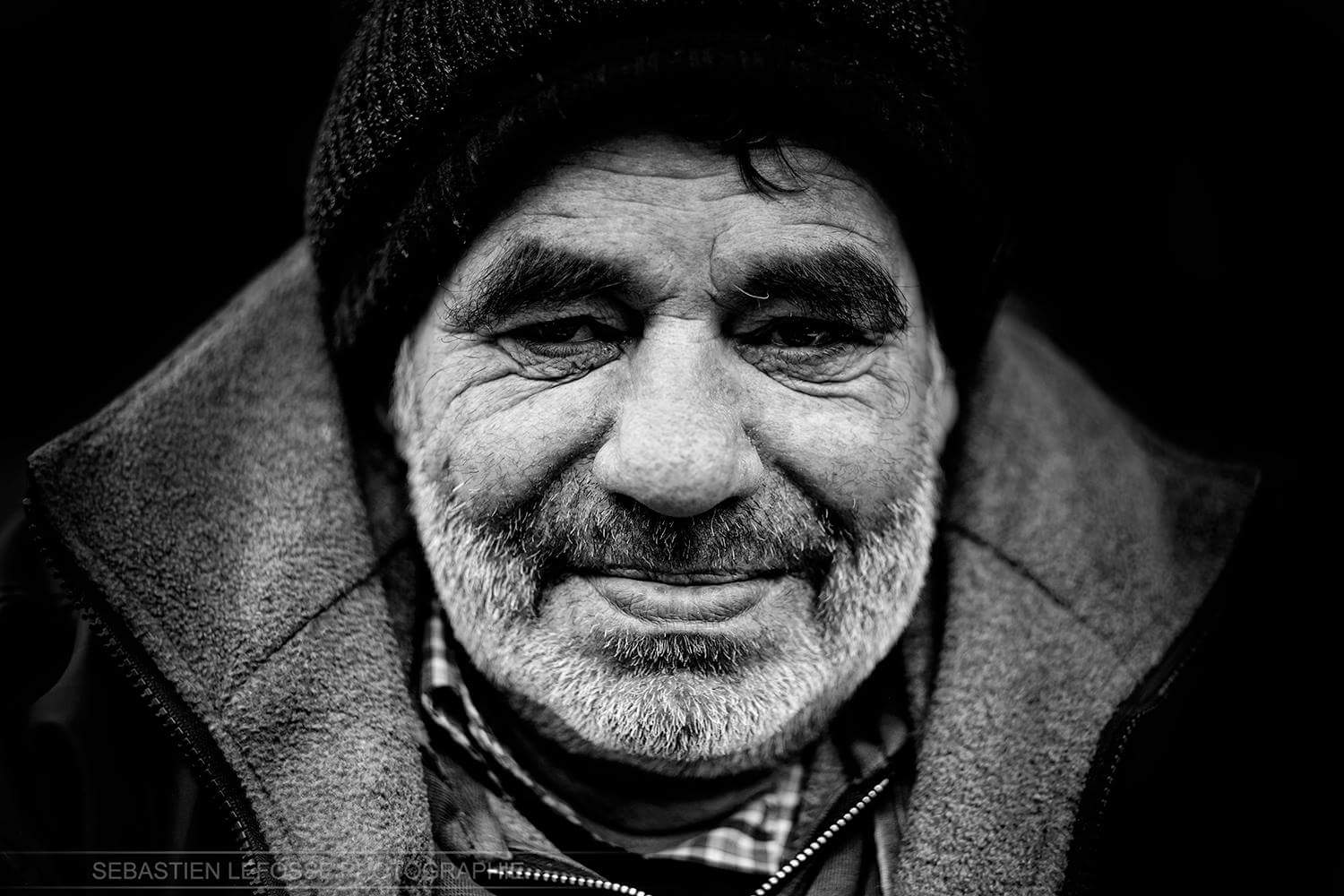 Street portrait Paris 