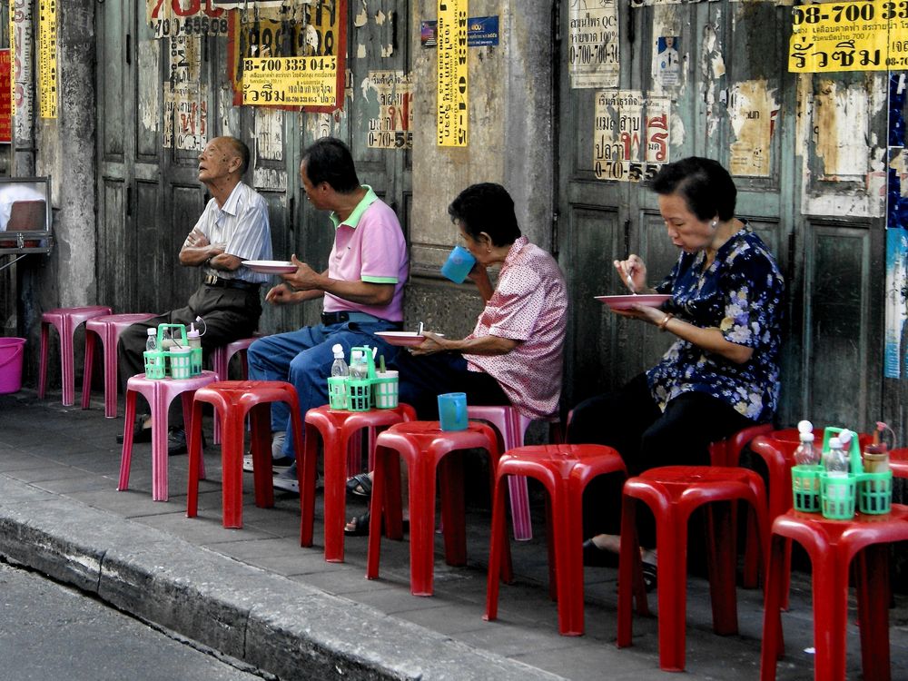 Street-Restaurant -- China Town Bangkok