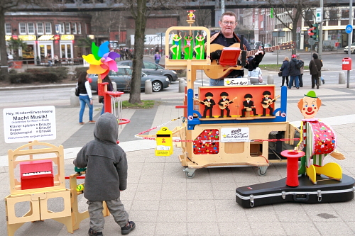 Street-Rock-Band für jung und alt