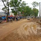 Street Scene in the outskirts of Changsha