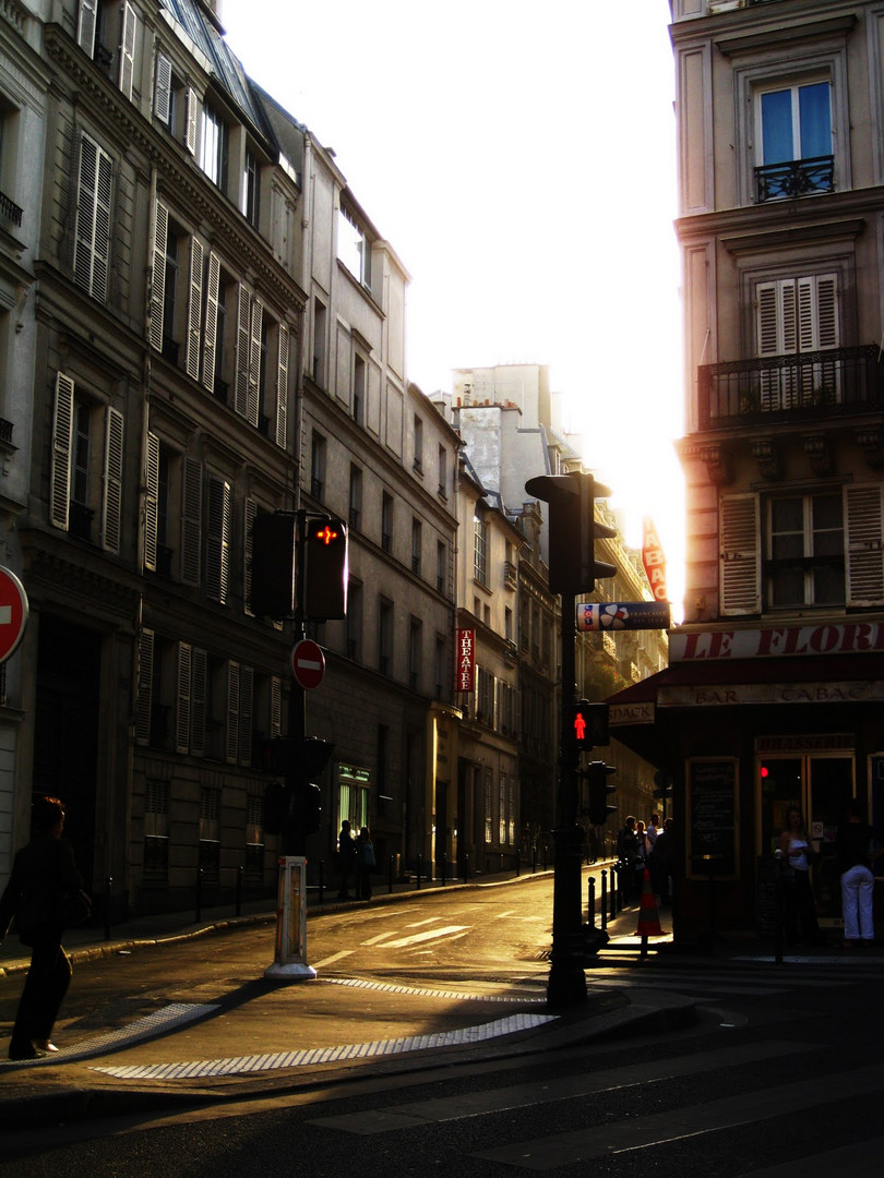 street scene Paris