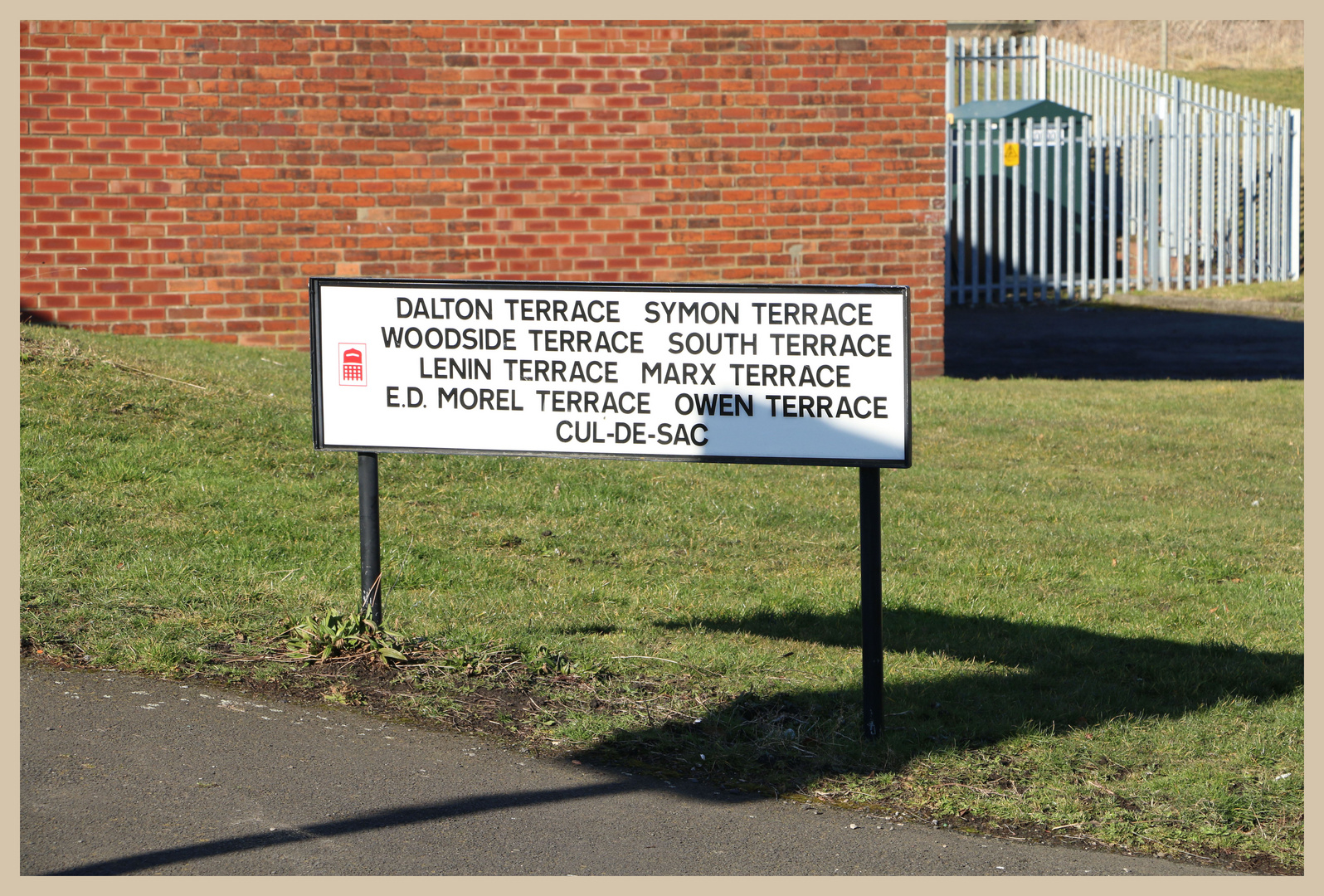 street signs Chopwell