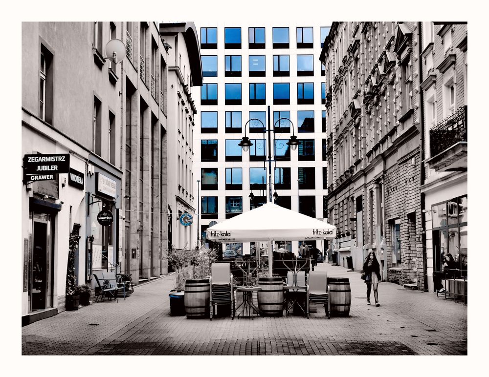 Street Spiegelung Blau Pol p30-25-744-swfx +streetfotos