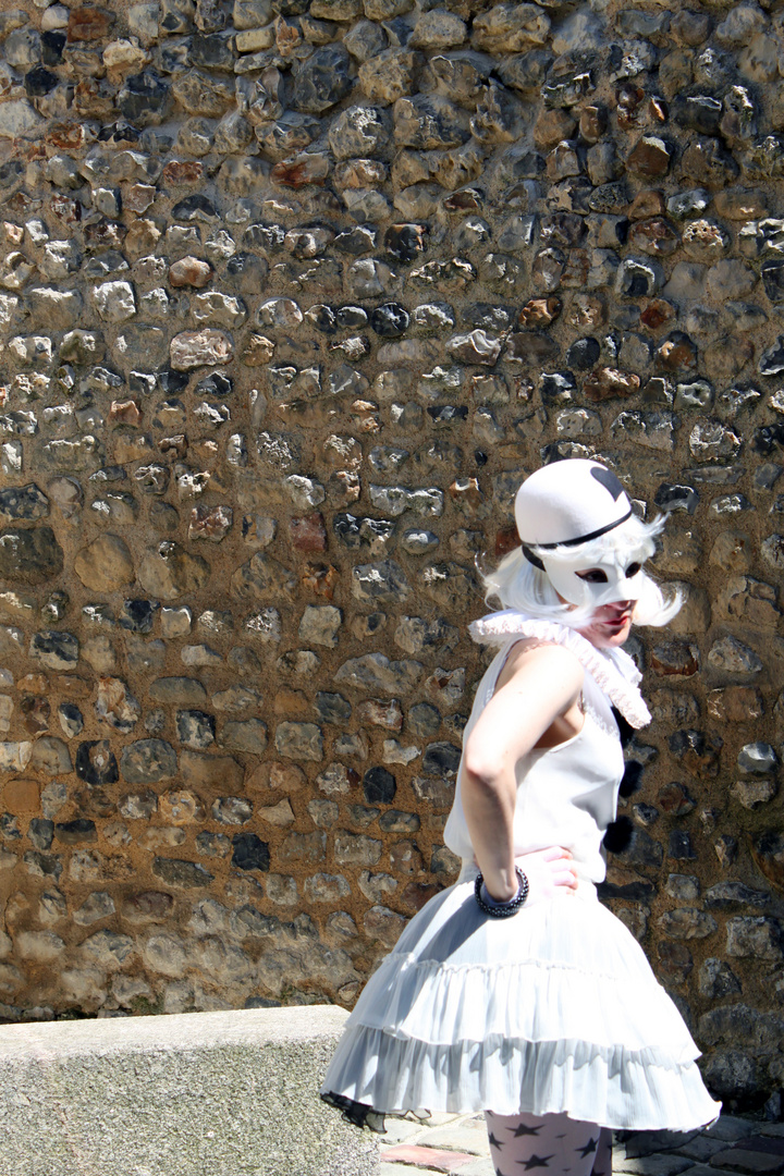 Street Theater in Frankreich