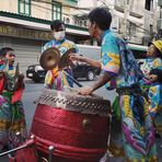 street Trommler chin Neujahr Bangkok P20-20-col +story