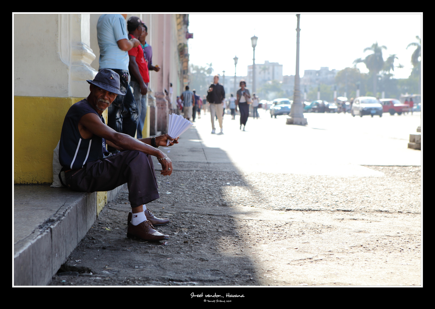 Street vendor in Havana