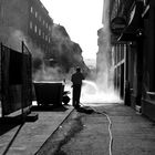 street worker BW