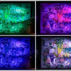 Streetart beim Festival of Lights