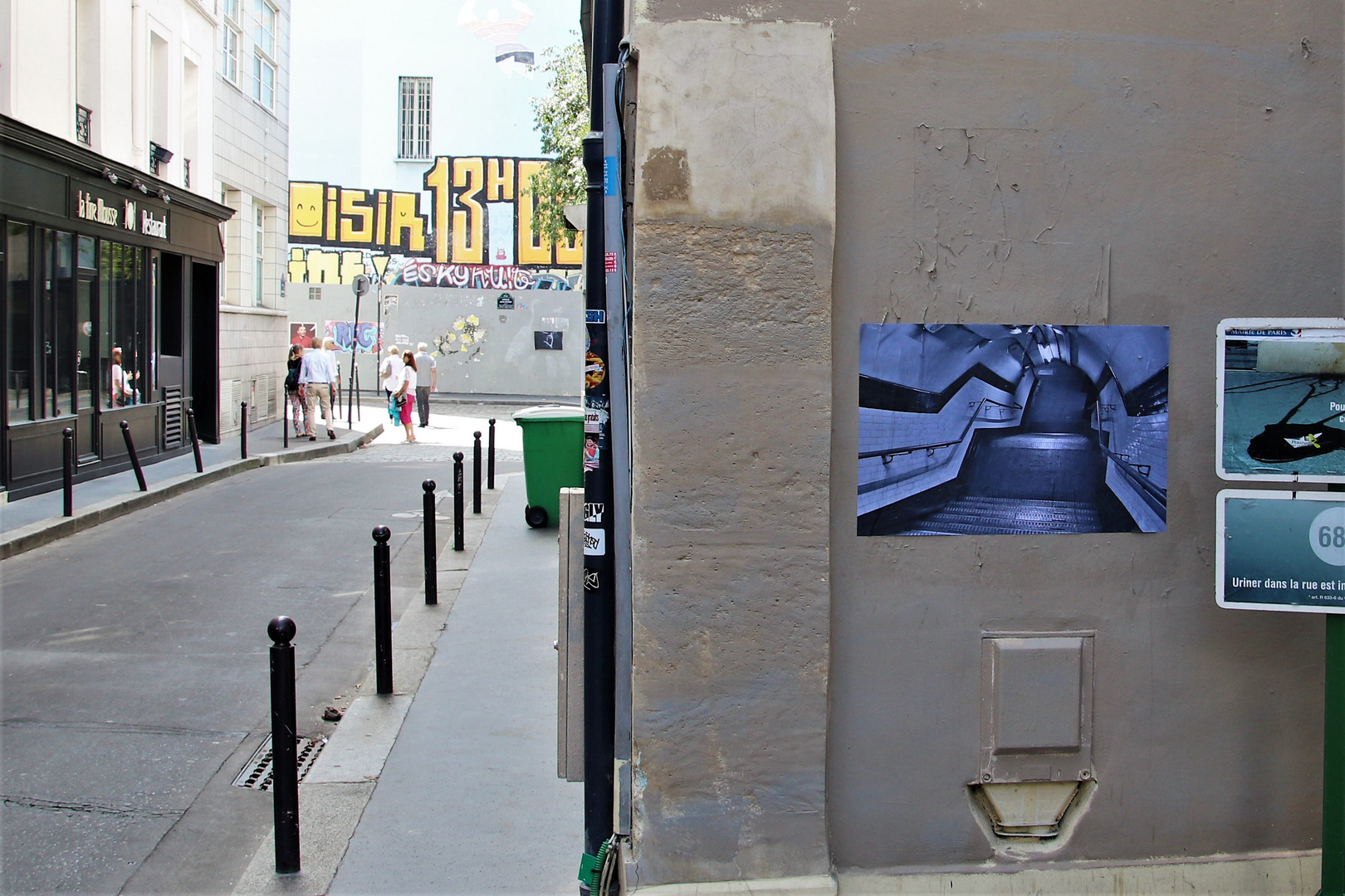  Streetart - Exposition dans la rue