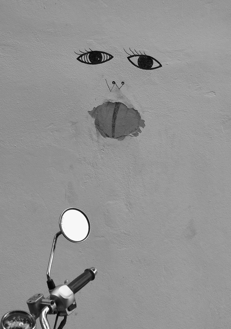 streetart Gesicht Nr1 P20-20-swfi +1Foto