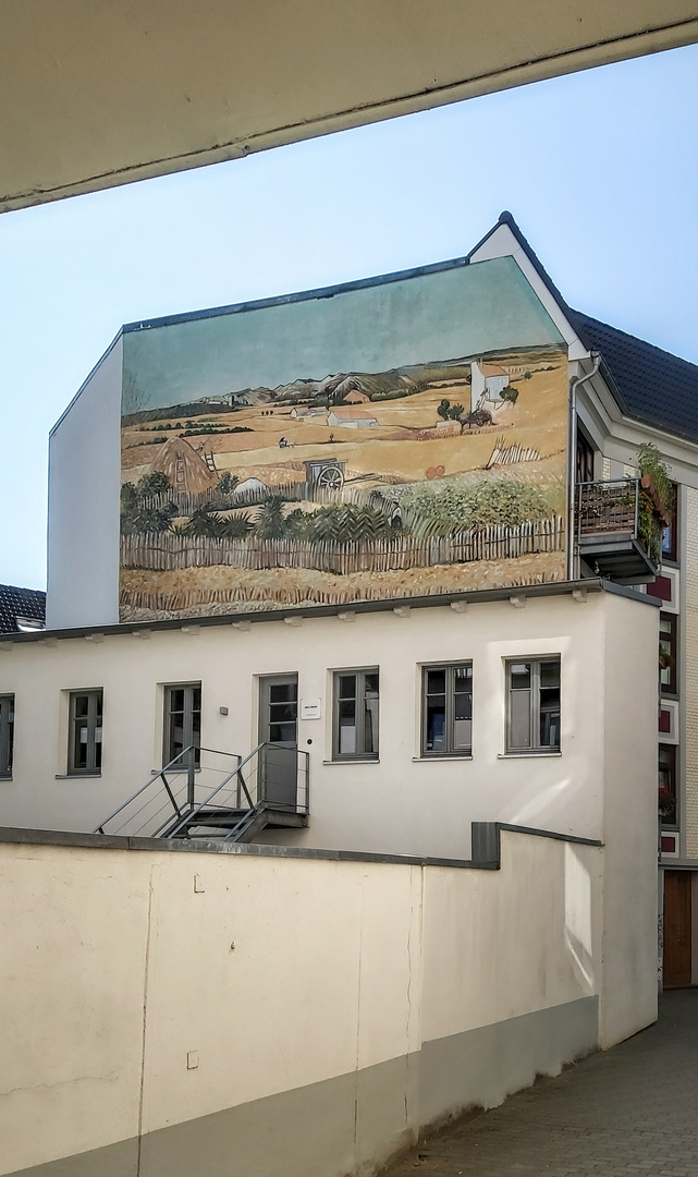 Streetart + Graffiti in HH: Van Gogh im Hinterhof