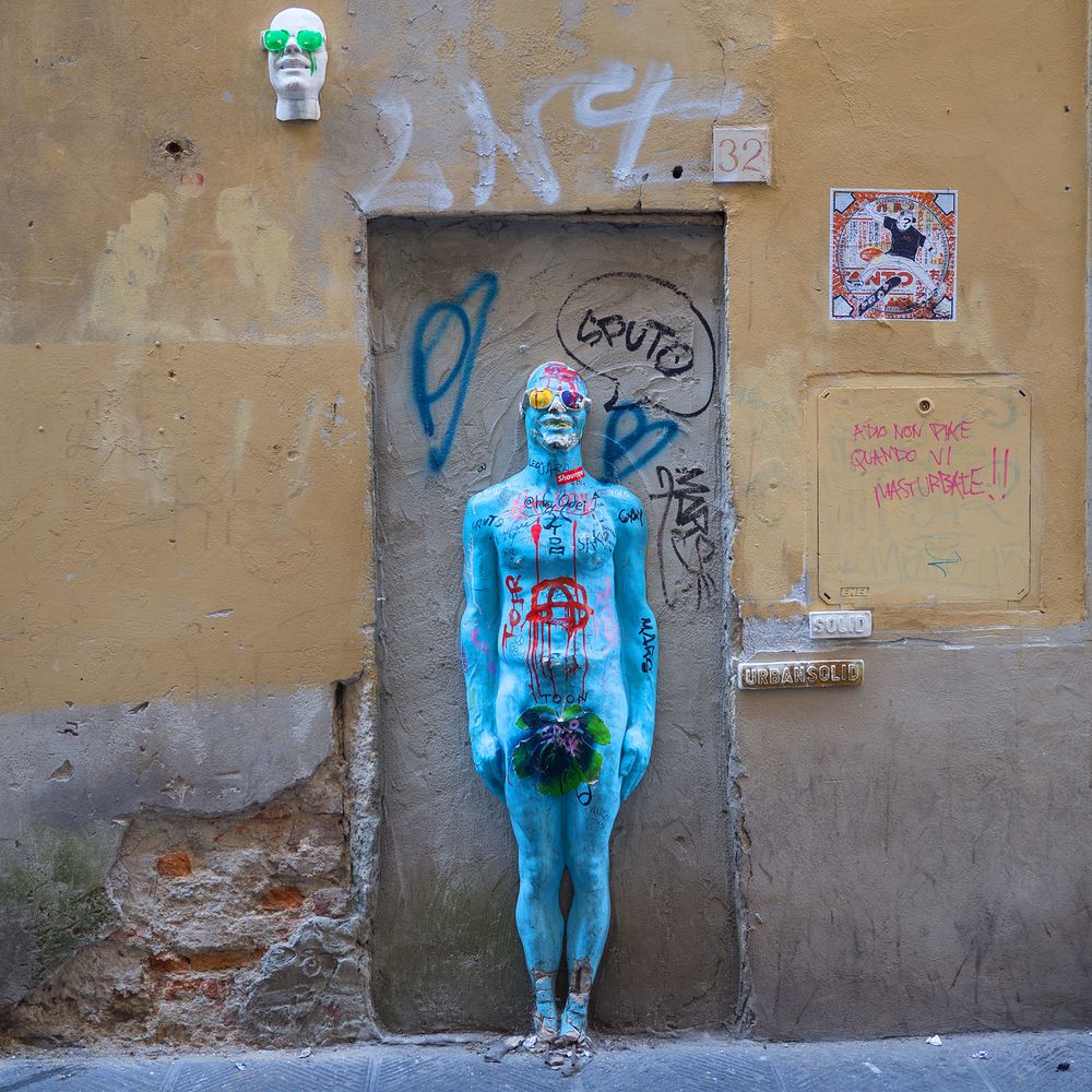 Streetart in Florenz