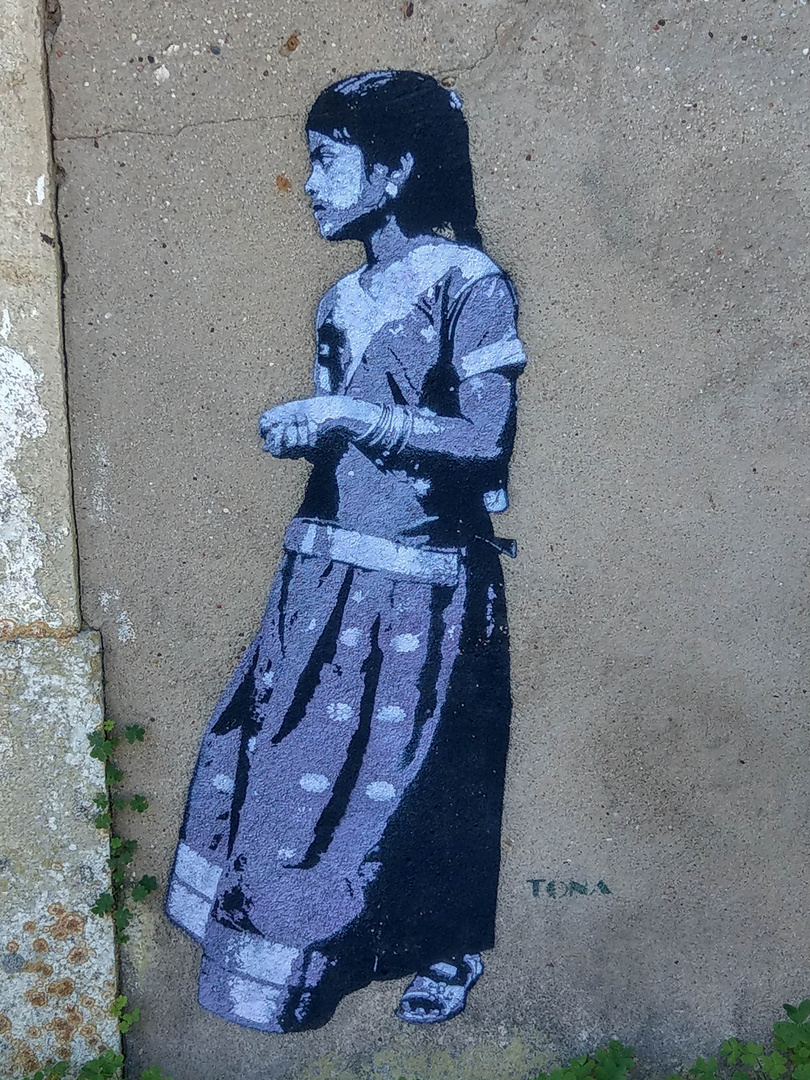 Streetart, nahe Lagos, Portugal