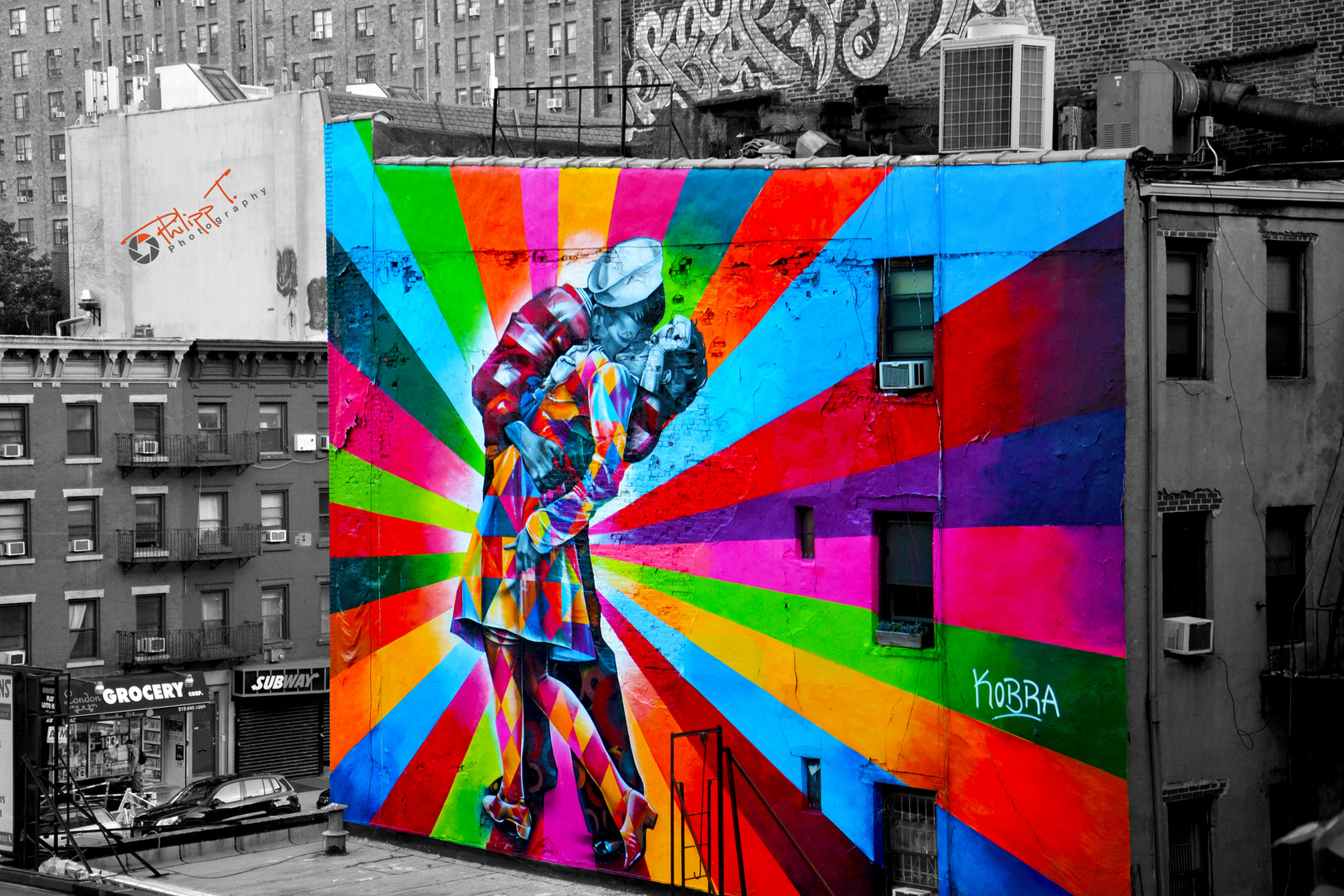 Streetart New York by Kobra