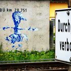 streetart Ratlos Gleis p-21-46-col