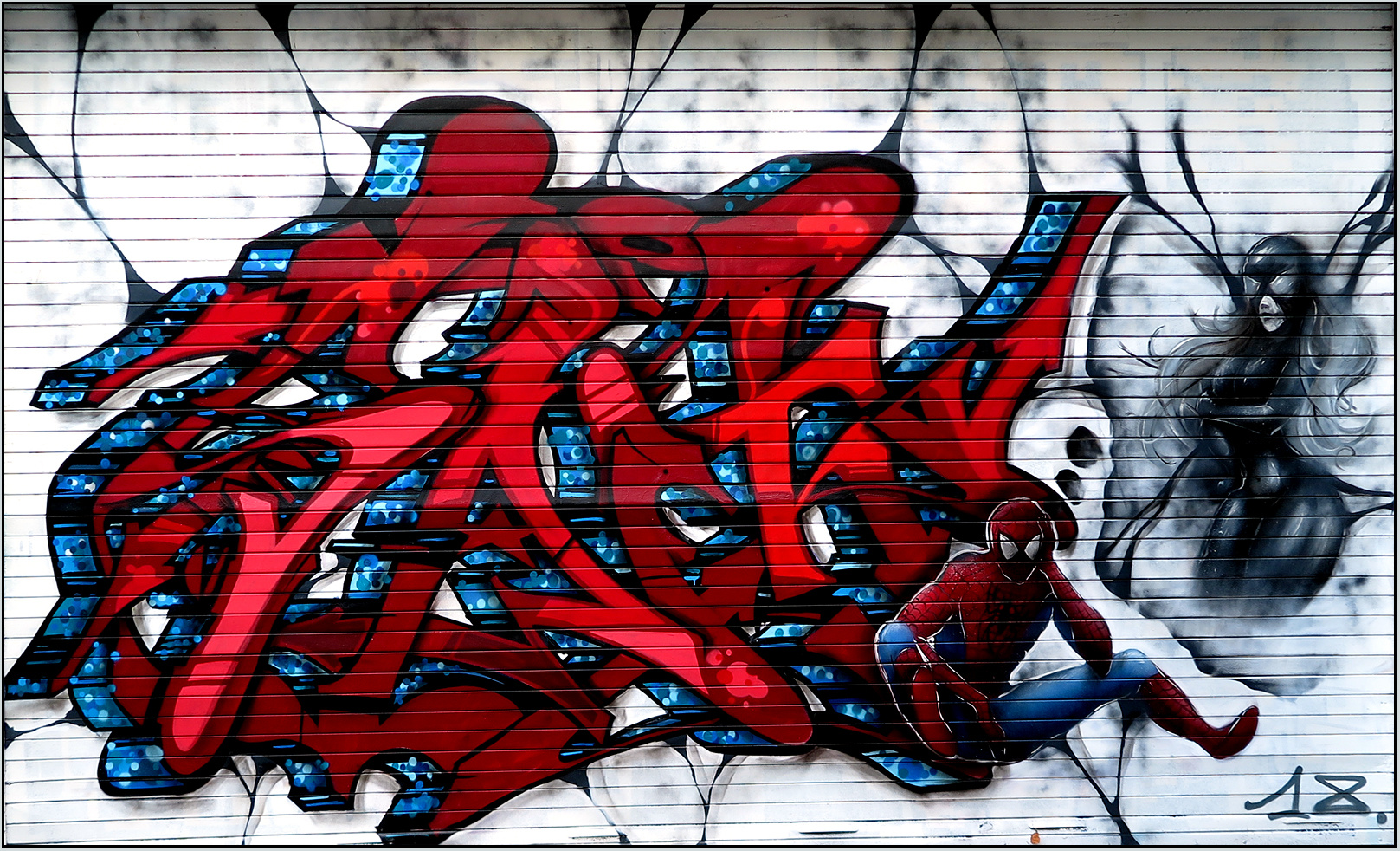 Streetart V - alte Reemtsma Fabrik -Berlin Foto & Bild ...