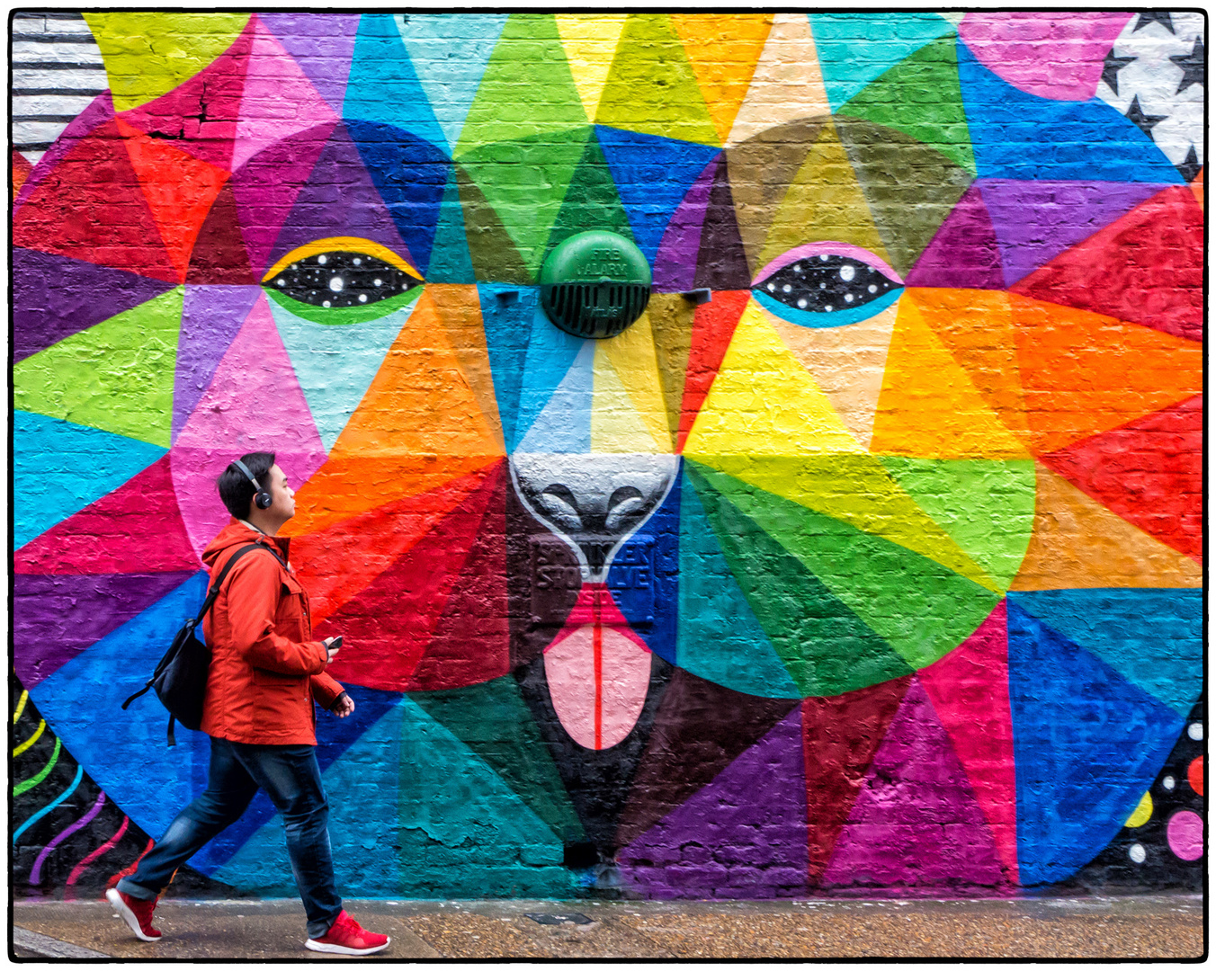 Streetart von OKUDA