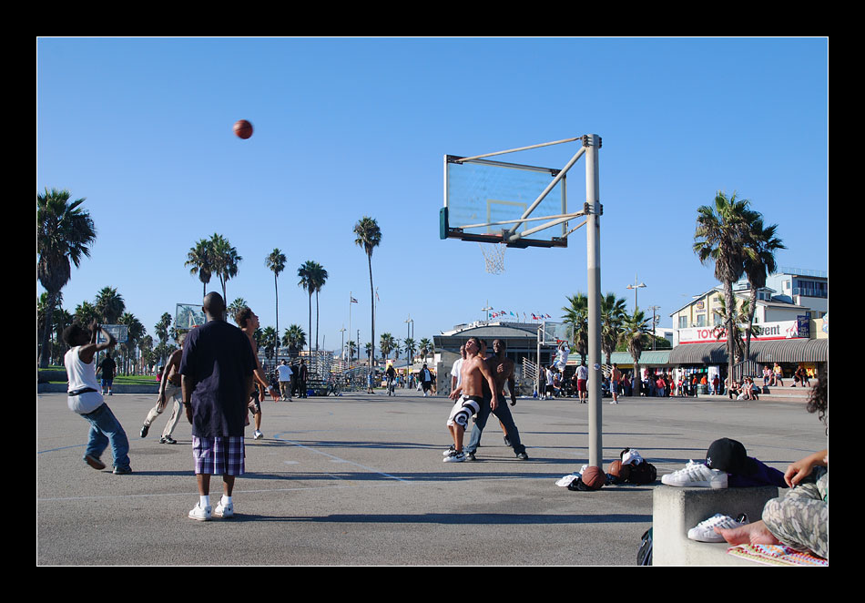 Streetball in Venice Beach