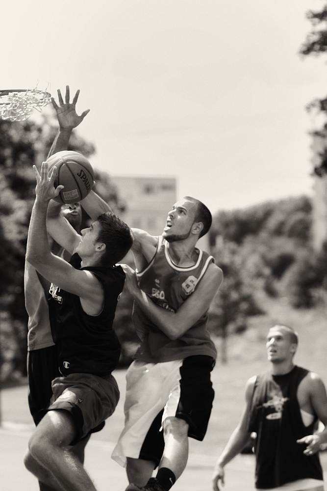 Streetball - NRW 2011 b/w