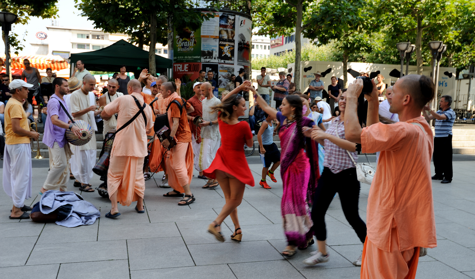 Streetdance an der Konstablerwache Frankfurt