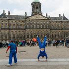 Streetdance vor dem Rathaus in Amsterdam (1)