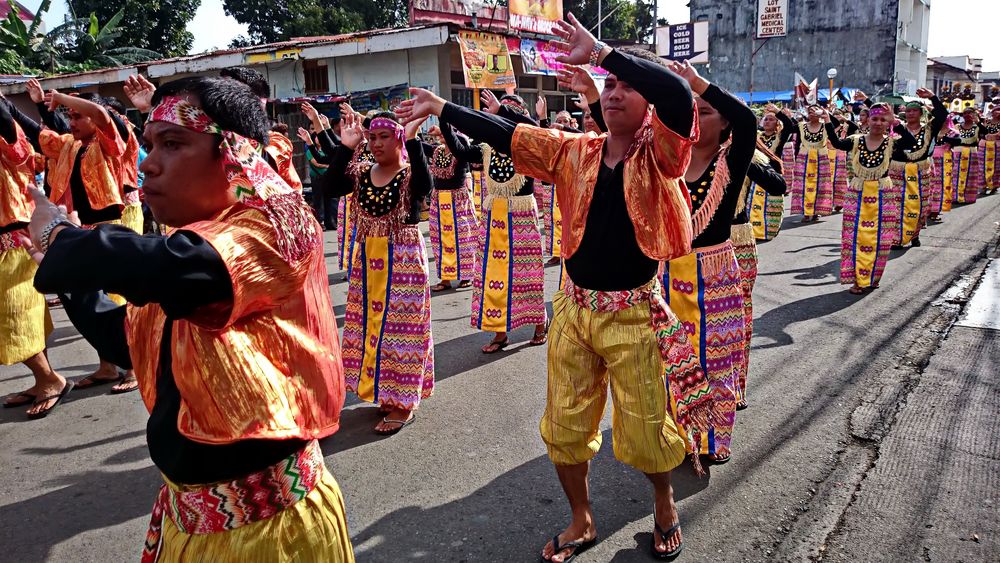 " Streetdancing of the Teachers 9 " , Kalibo - 15. Januar 2015