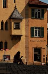 Streetfoto in der Esslinger Altstadt