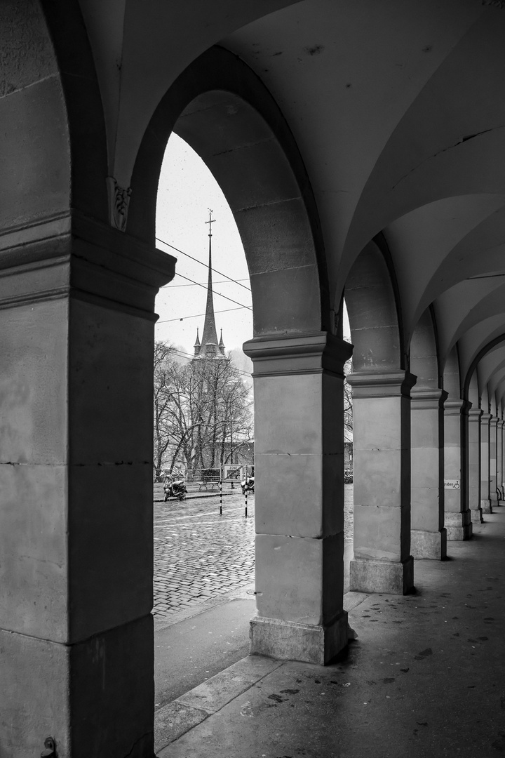 Streetfoto Nydeggkirche Bern