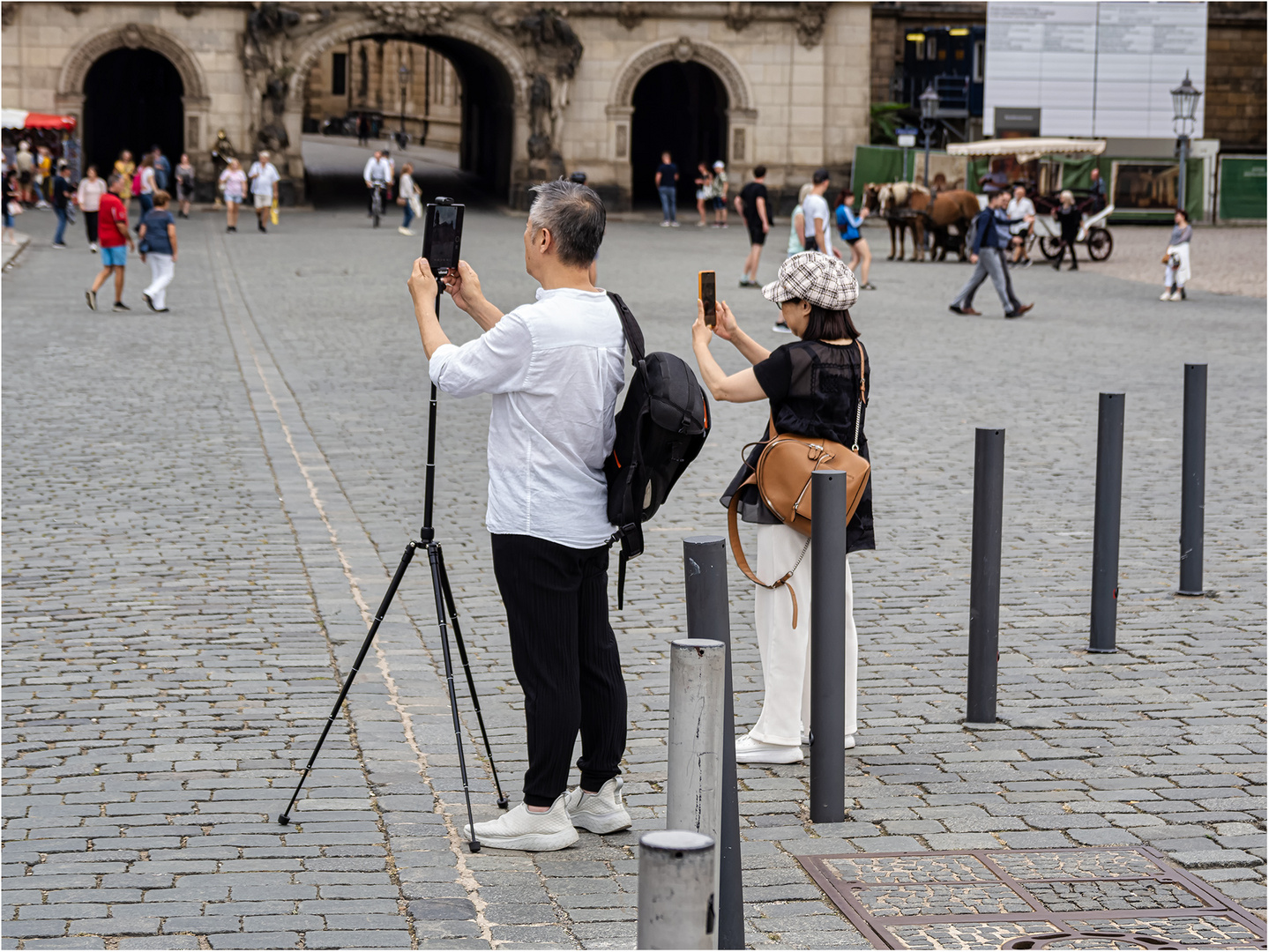 Streetfotografie in Dresden