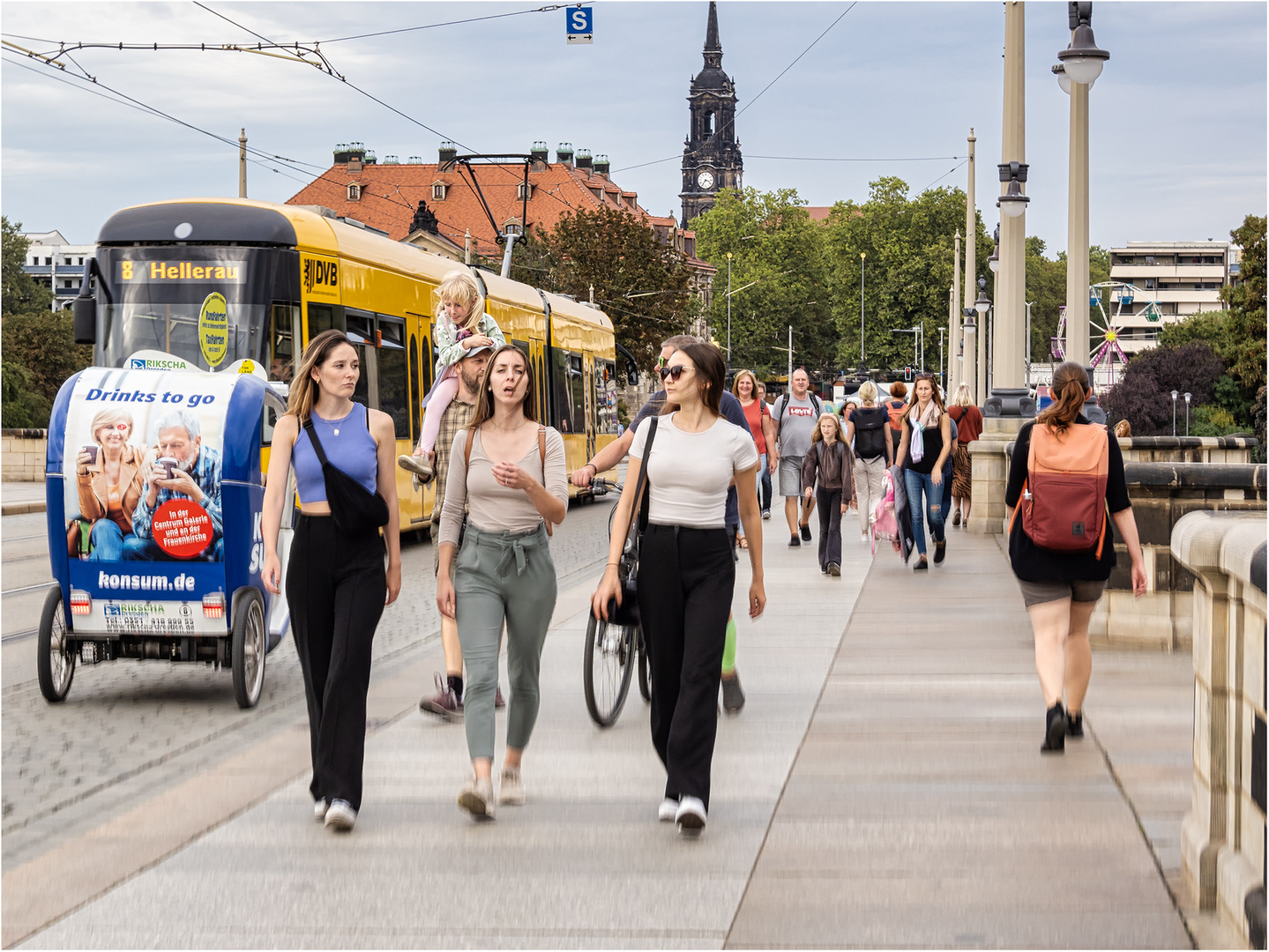 Streetfotografie in Dresden