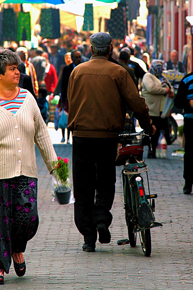 Streetfotografie - Markttag in Cine