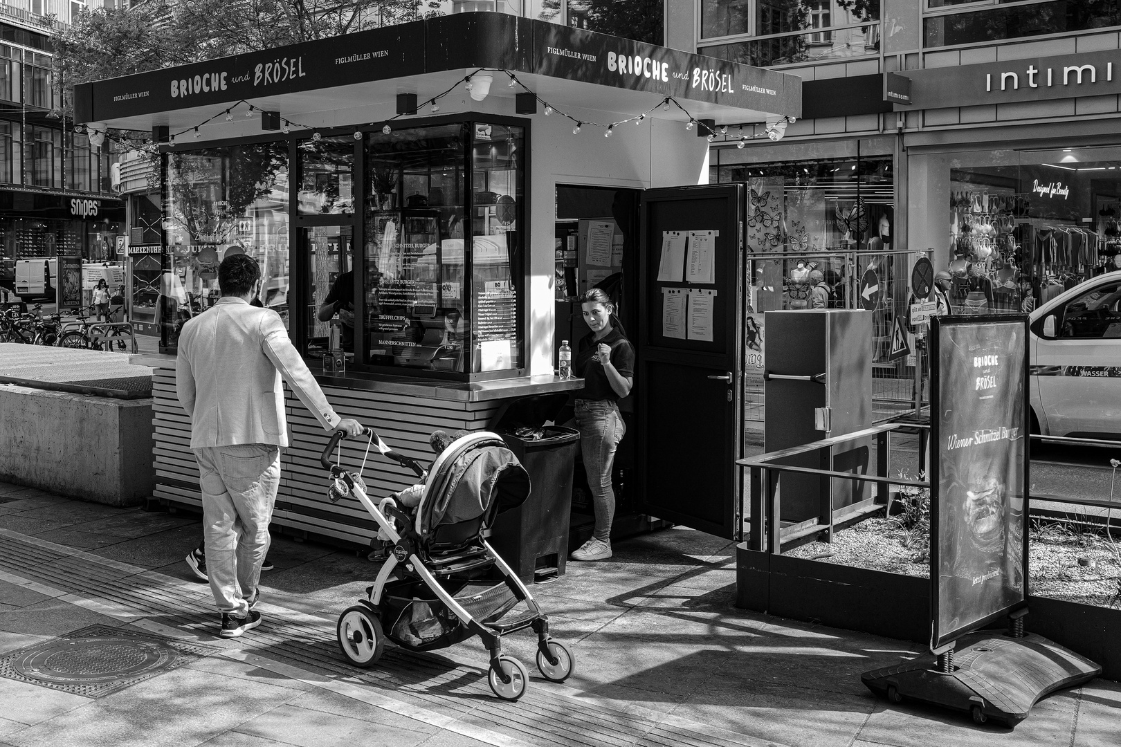 Streetfotografie Wien - Der Blick