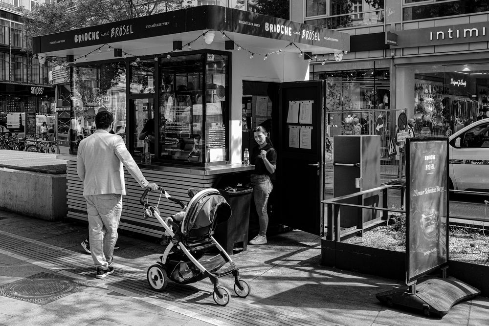 Streetfotografie Wien - Der Blick