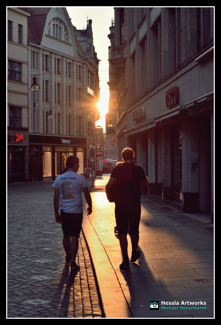 Streetlife, Altstadt - Halle/Saale.