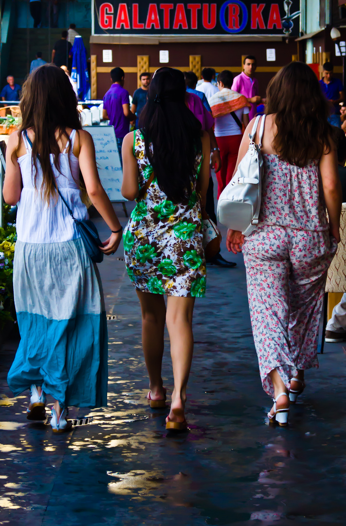 Streetlife Galata Brücke