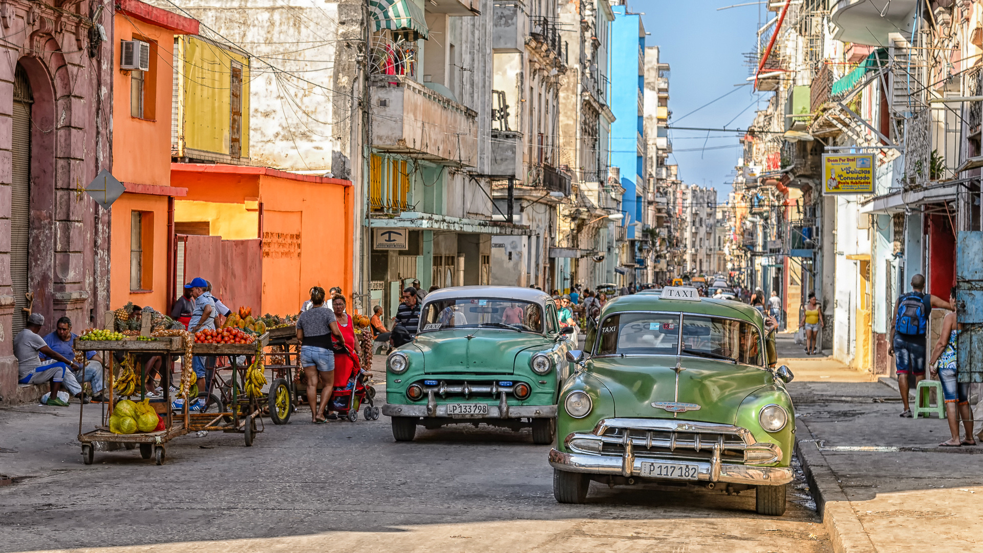 Streetlife in Havanna