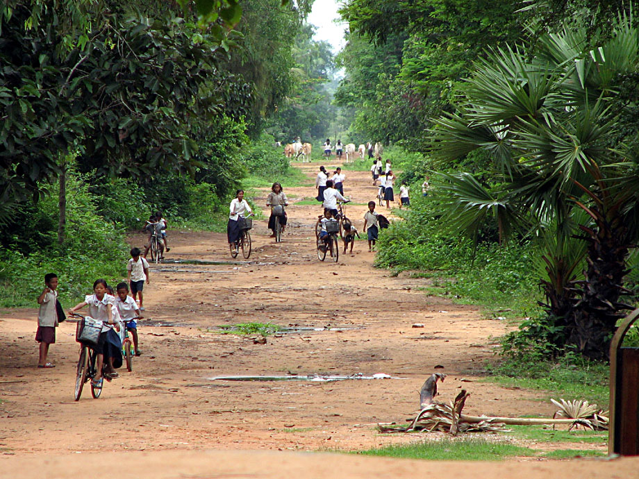 Streetlife in Kambodscha