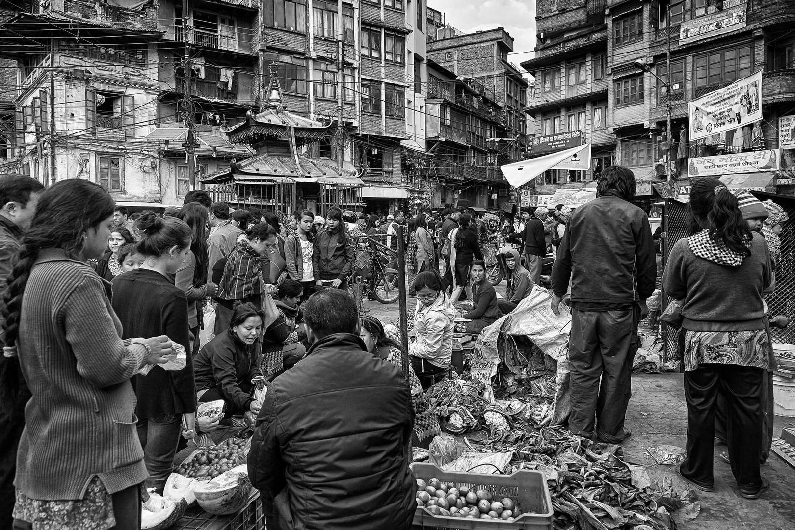 Streetlife in Kathmandu (Nepal)