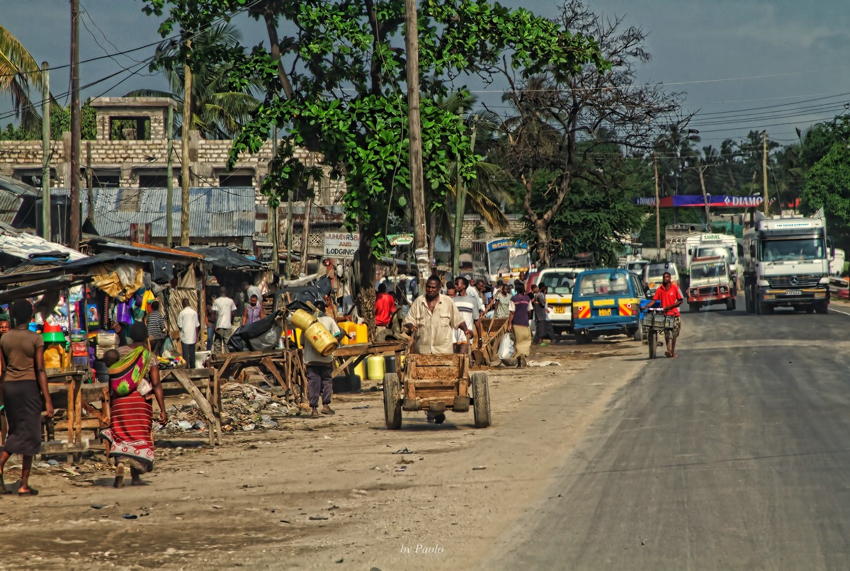 Streetlife in Mombasa