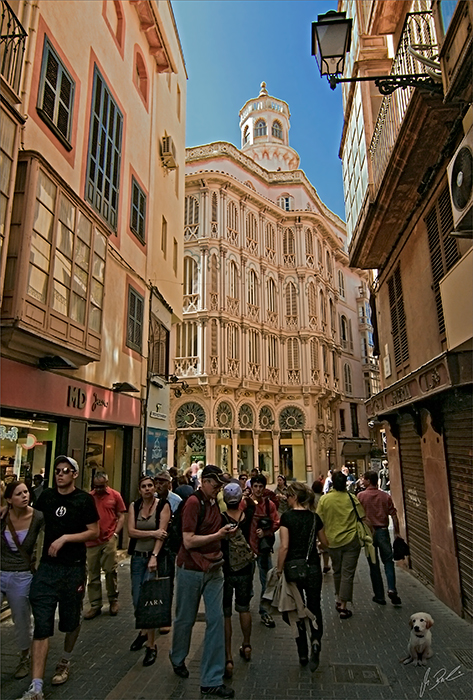 Streetlife of Palma's Oldtown