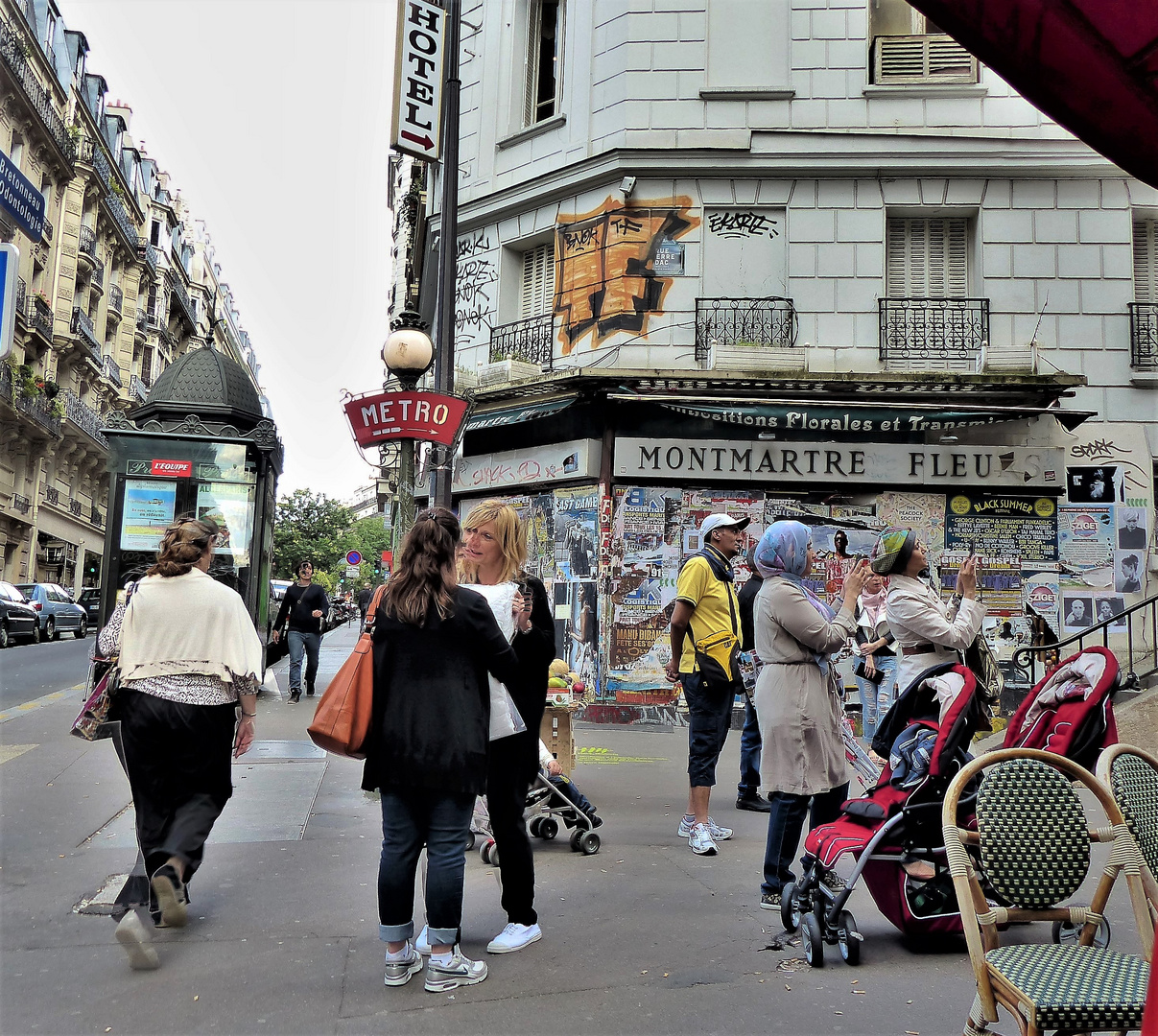 Streetlife Paris Montmartre
