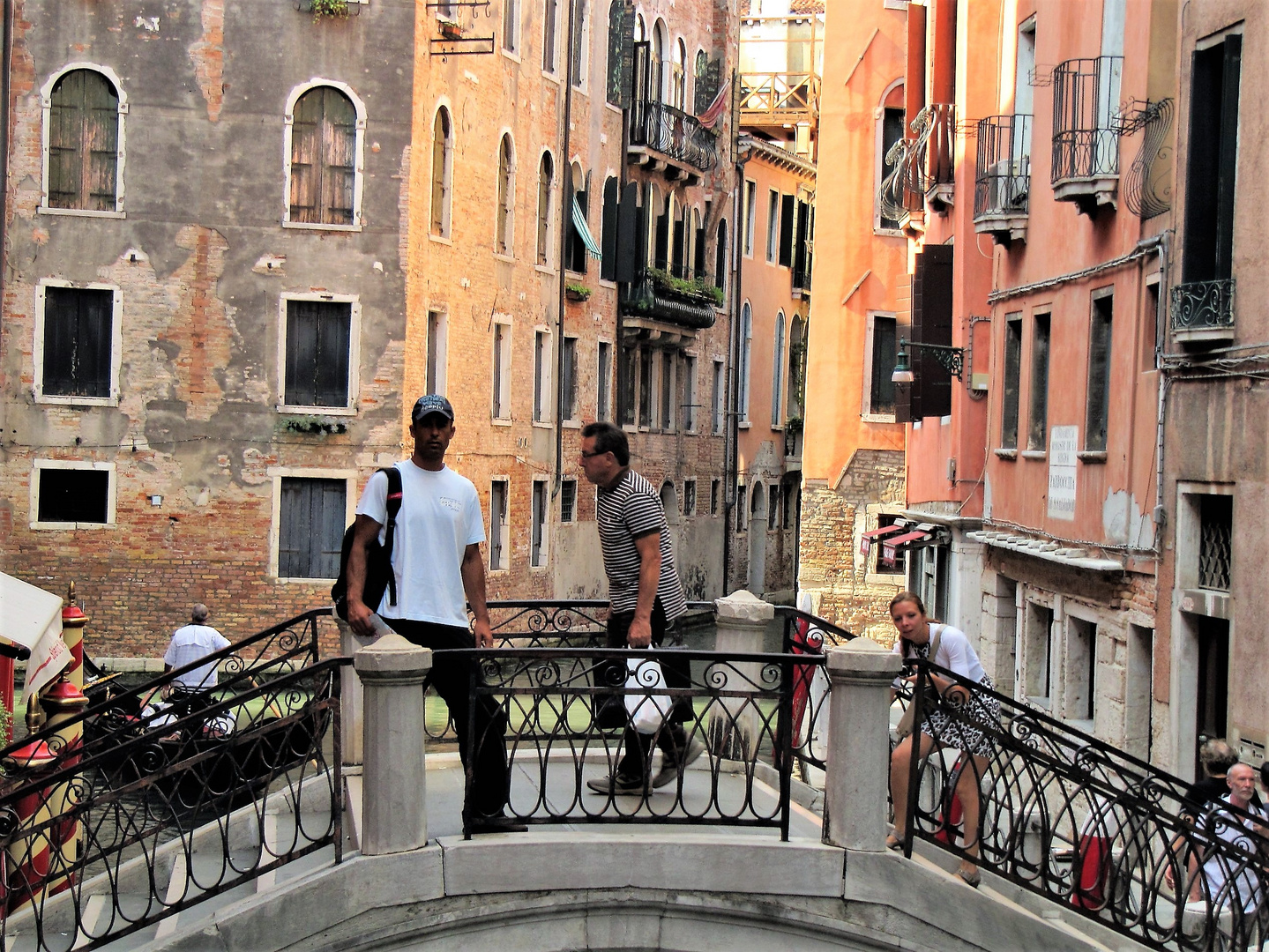  Streetlife Venedig Begegnung