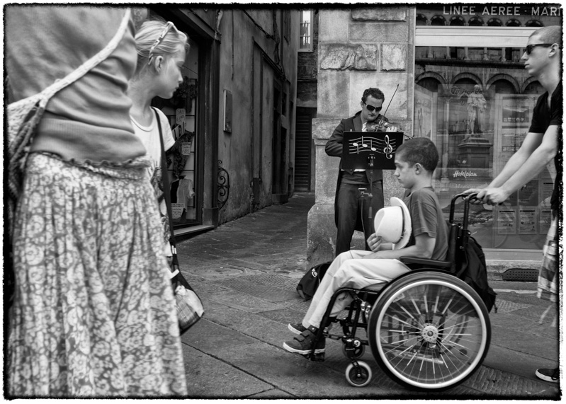 Streetmusic in Lucca