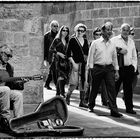 Streetmusician at the Cathedral