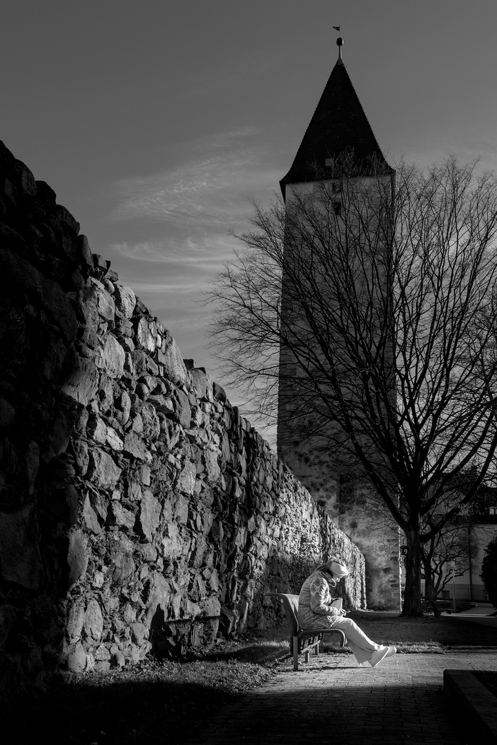 Streetphotographie Stadtmauer