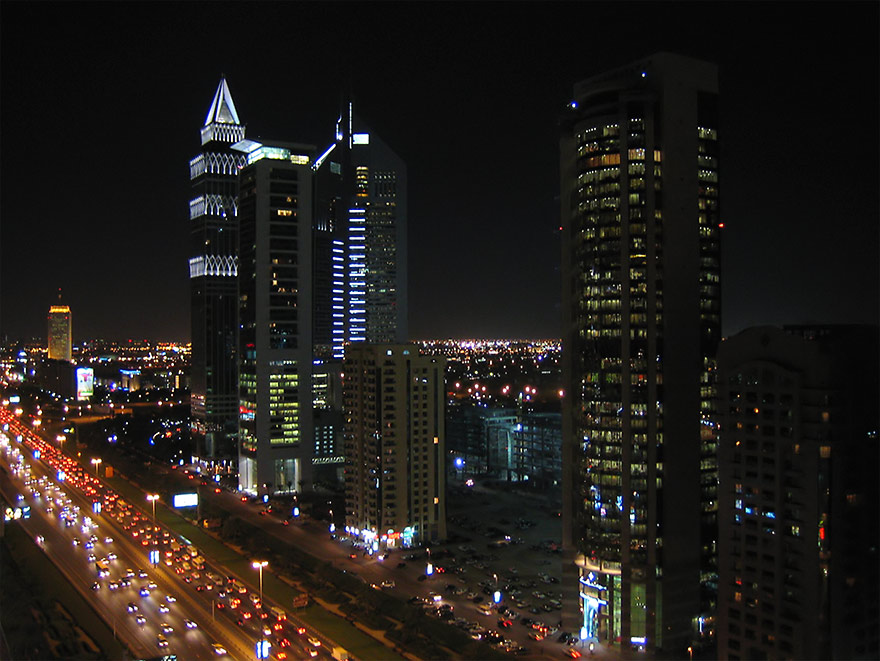 Streets of Dubai - Sheikh Zayed Road