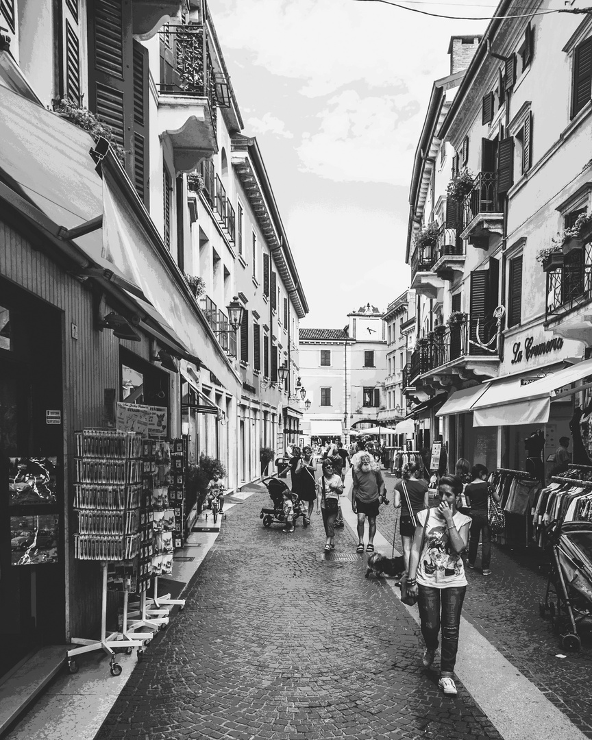 Streets of North-Italy