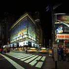 Streets of NYC by night