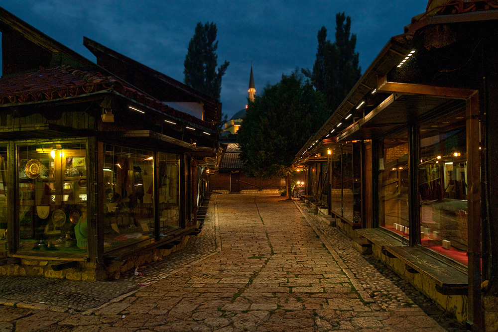 Streets of Old Sarajevo....