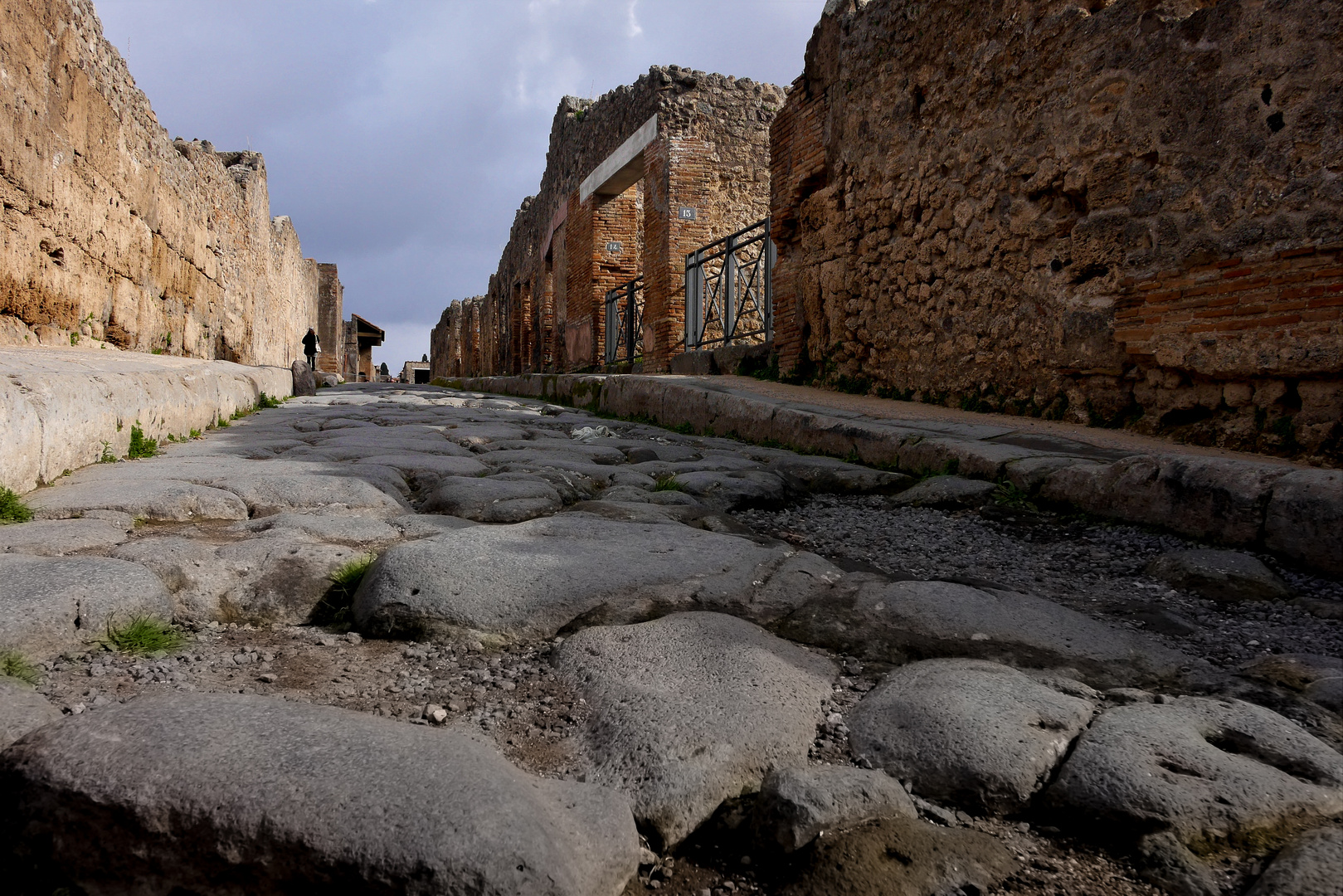 streets of pompeji